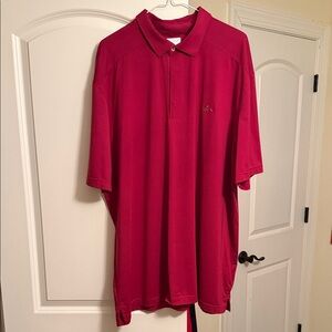 Greg Norman Collection Deep Red Polo Shirt